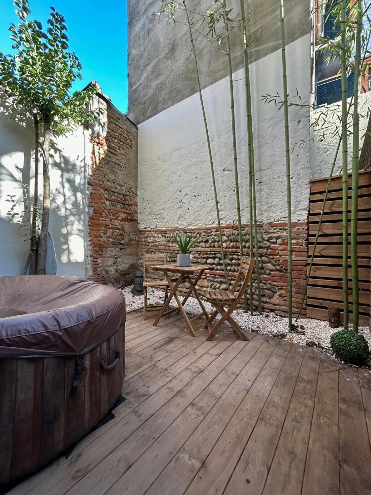 Casa Nostra - T1 - Terrasse Privative Appartement Toulouse Buitenkant foto